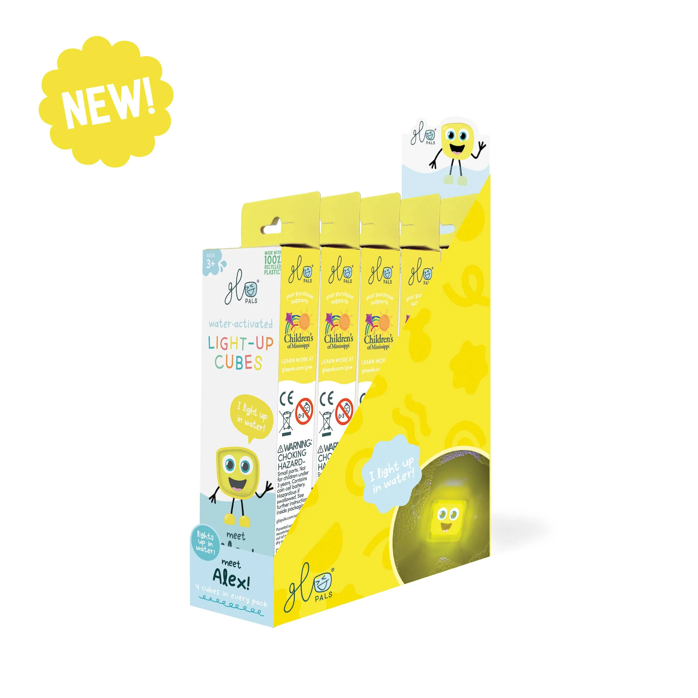 Glo Pals - Glo Pals Alex Light-Up Cubes (NEW) - Image 2