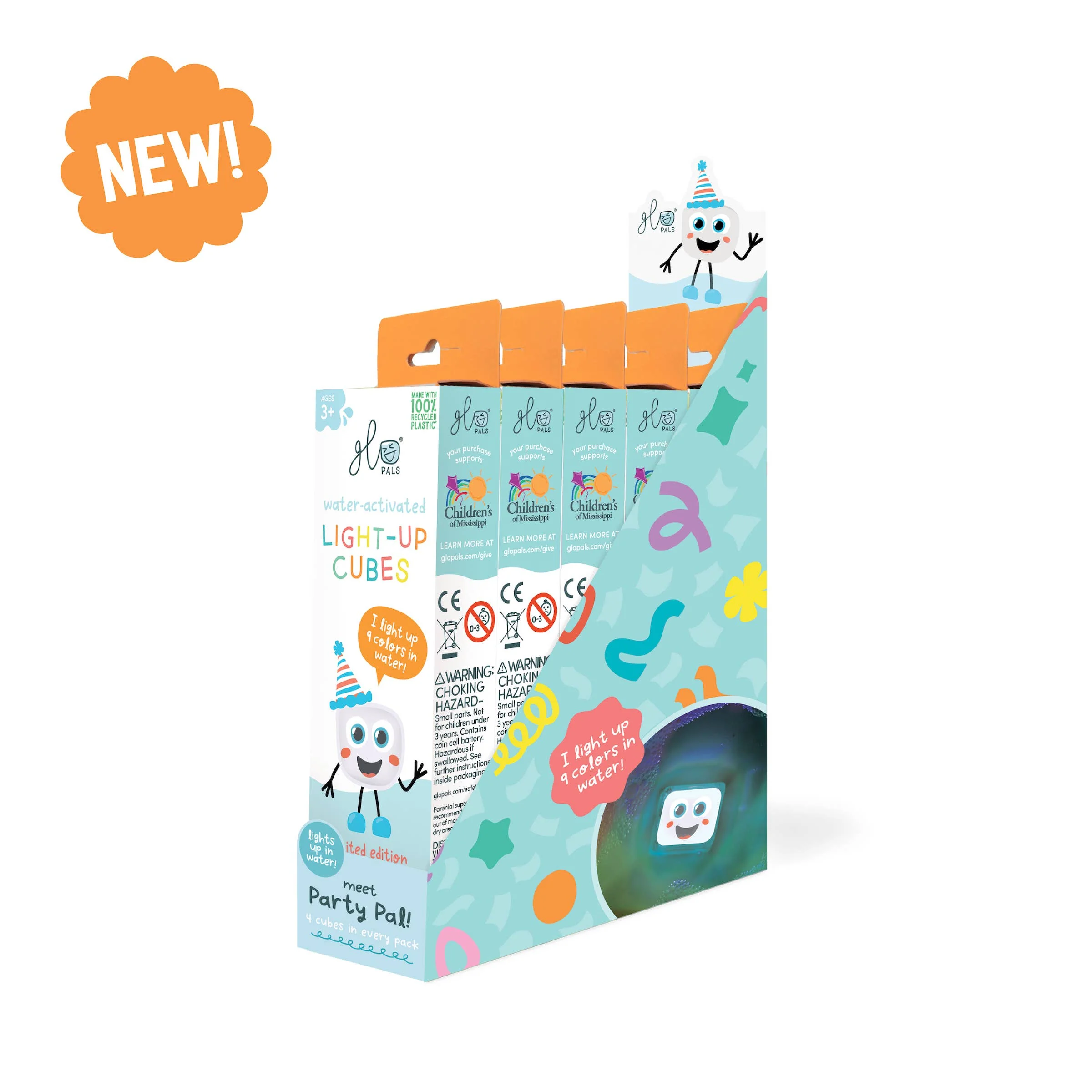 Glo Pals Party Pal Light-Up Cubes (NEW) - Image 2
