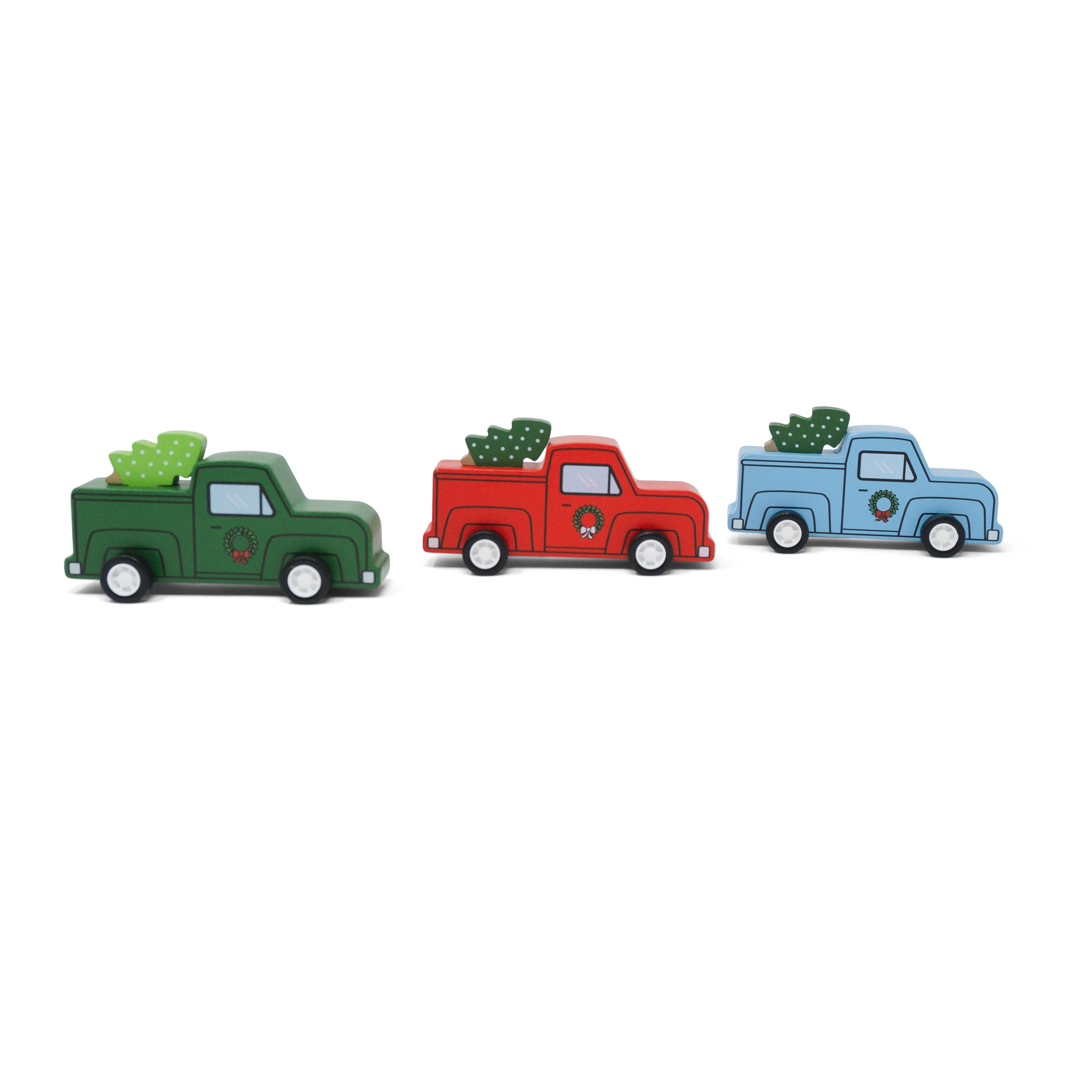 Retro Truck & Tree - Pull Back - Jack Rabbit Creations - Pull Back Retro Truck & Christmas Tree Refill - Set of 24