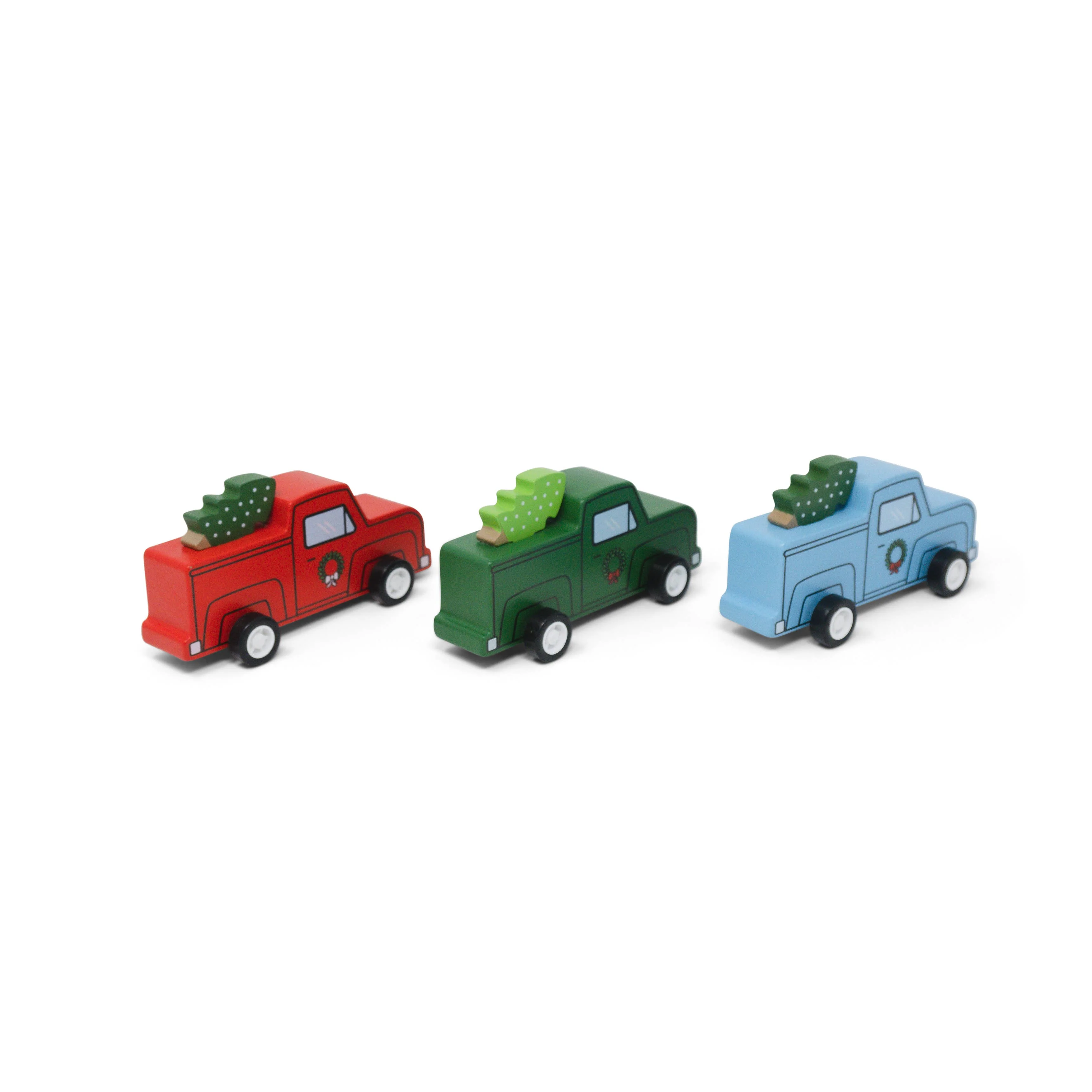 Retro Truck & Tree - Pull Back - Jack Rabbit Creations - Pull Back Retro Truck & Christmas Tree Refill - Set of 24 - Image 2