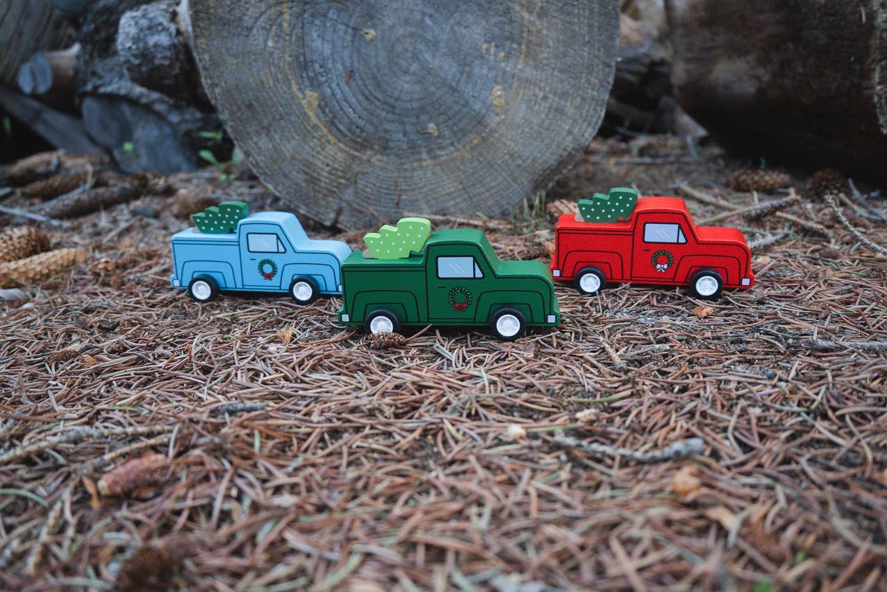 Retro Truck & Tree - Pull Back - Jack Rabbit Creations - Pull Back Retro Truck & Christmas Tree Refill - Set of 24 - Image 3