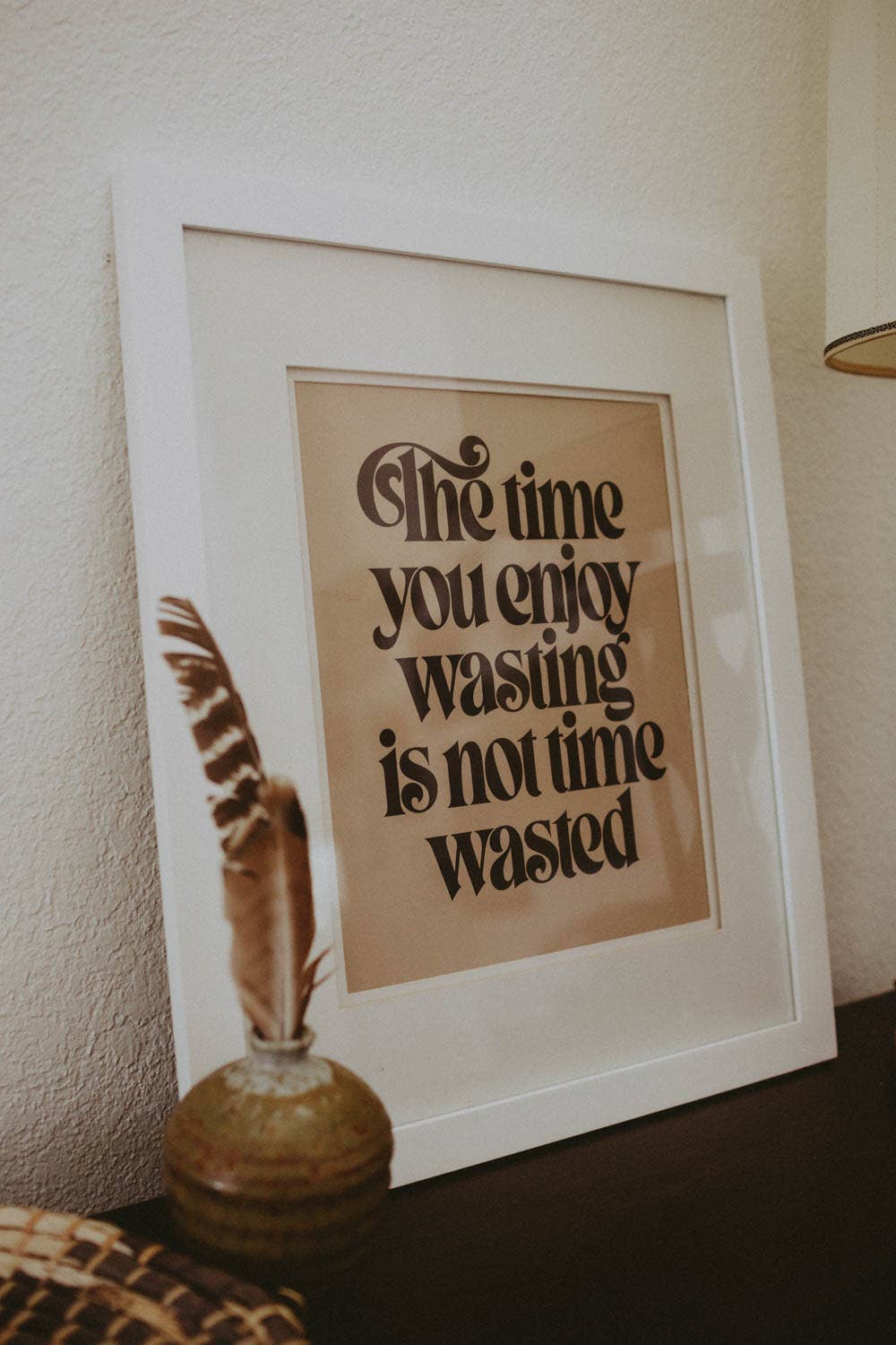 The Bee & The Fox - Letterpress: Wasted Time