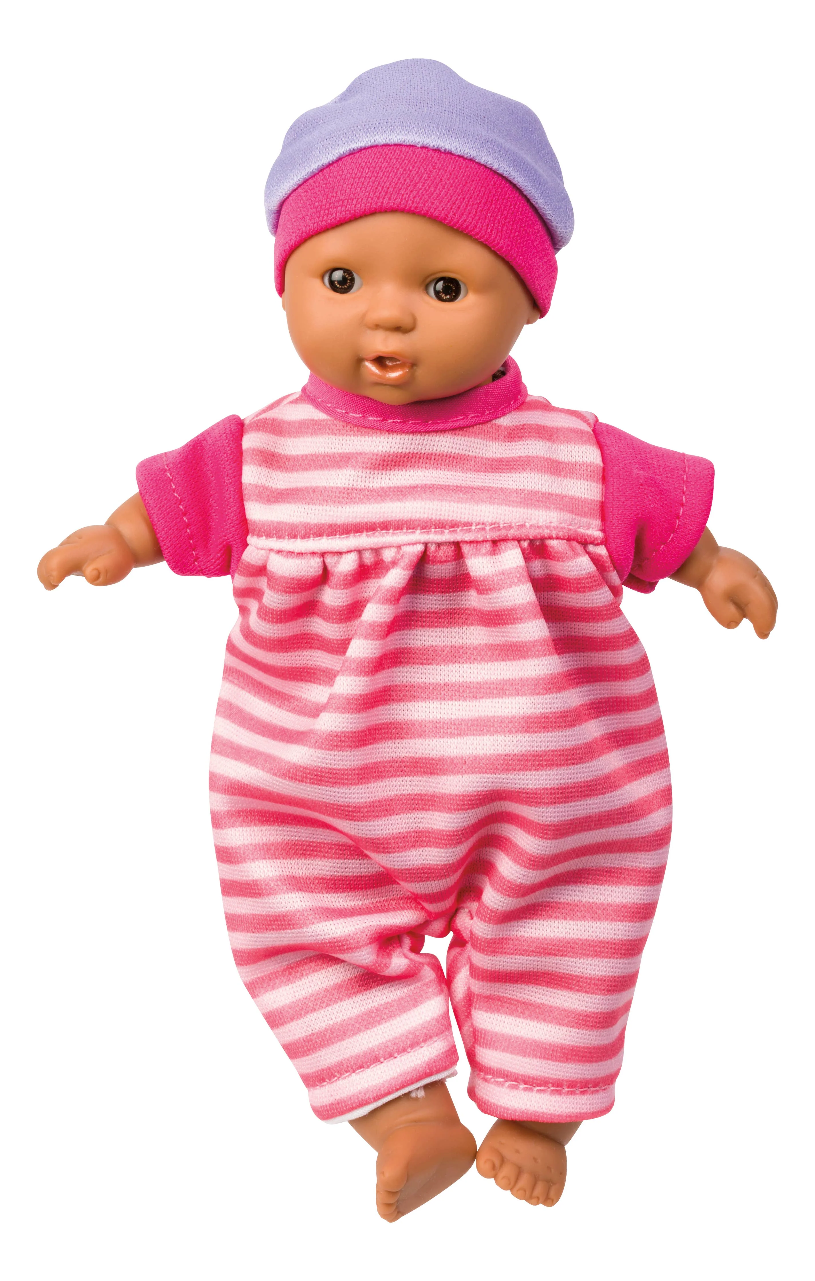 Toysmith - My Sweet Baby 6" Mini Babies-Asst Skin Tones Dolls - Image 4